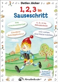 Cover: Detlev J&ouml;cker: 1, 2, 3 im Sauseschritt - Menschenkinder Verlag und Vertrieb