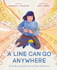 Enlarge image Cover: A Line Can Go Anywhere - Roaring Brook Press
