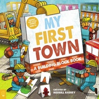 Enlarge image Cover: My First Town: A Building Block Book - Castle Point Books