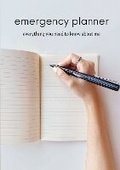 Cover: Emergency Planner - BookVAULT Publishing