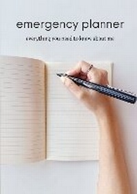 Enlarge image Cover: Emergency Planner - BookVAULT Publishing