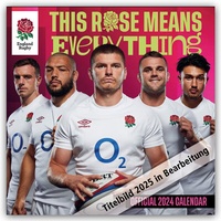 Abbildung von: England Rugby Union 2025 - Wandkalender - Danilo Promotions Limited