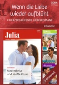 Cover: Wenn die Liebe wieder aufbl&uuml;ht - 4 herzergreifende Liebesromane - CORA Verlag