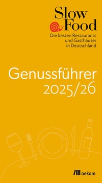 Bild: Slow Food Genussführer 2025/26 - oekom verlag