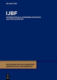 Abbildung von: IJBF / 2024 - De Gruyter