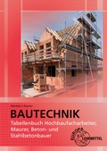 Cover: Tabellenbuch Hochbaufacharbeiter, Maurer, Beton- und Stahlbetonbauer - Europa-Lehrmittel