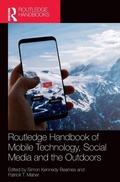 Cover: Routledge Handbook of Mobile Technology, Social Media and the Outdoors - Routledge