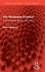 Cover: The Rhodesian Problem - Routledge