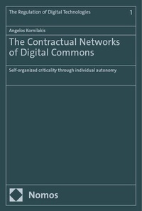 Enlarge image Cover: The Contractual Networks of Digital Commons - Nomos