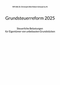 Abbildung von: Grundsteuerreform 2025 - Books on Demand