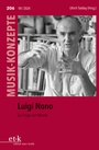 Cover: Luigi Nono - Edition Text + Kritik