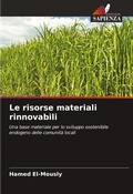 Cover: Le risorse materiali rinnovabili - Edizioni Sapienza