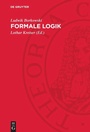 Cover: Formale Logik - De Gruyter