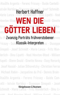 Abbildung von: Wen die Götter lieben - Königshausen & Neumann