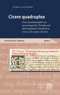 Cover: Cicero quadruplex - Universit&auml;tsverlag Winter