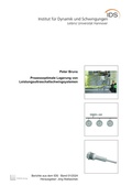 Cover: Prozessoptimale Lagerung von Leistungsultraschallschwingsystemen - TEWISS