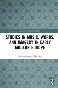 Abbildung von: Studies in Music, Words, and Imagery in Early Modern Europe - Routledge