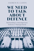 Cover: We Need to Talk About Defence - Bloomsbury Academic