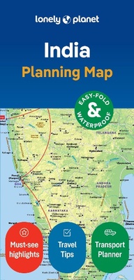 Abbildung von: Lonely Planet India Planning Map - Lonely Planet Global Limited
