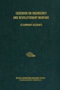 Cover: Casebook on Insurgency and Revolutionary Warfare - Conflict Research Group