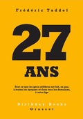 Cover: 27 ans - Grasset