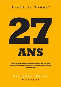 Enlarge image Cover: 27 ans - Grasset