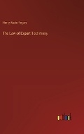 Cover: The Law of Expert Testimony - Outlook Verlag