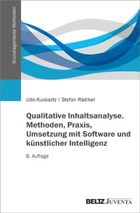 Bild vergrößern Bild: Qualitative Inhaltsanalyse. Methoden, Praxis, Umsetzung mit Software und künstlicher Intelligenz - Beltz eBook