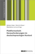 Cover: Plattformarbeit: Herausforderungen im deutschsprachigen Kontext - Beltz eBook