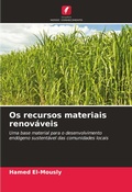 Cover: Os recursos materiais renovaveis - Edicoes Nosso Conhecimento