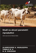 Cover: Studi su alcuni parametri riproduttivi - Edizioni Sapienza