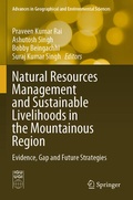 Cover: Natural Resources Management and Sustainable Livelihoods in the Mountainous Region - Springer