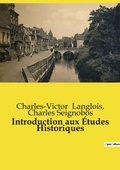 Cover: Introduction aux ?tudes Historiques - Culturea