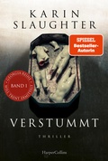 Cover: Verstummt - HarperCollins Taschenbuch