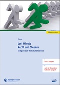 Cover: Last Minute Recht und Steuern - NWB