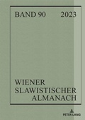 Cover: Wiener Slawistischer Almanach Band 90/2023 - Peter Lang Verlag