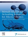 Cover: Stimuli-responsive Actuating Materials for Micro-robotics - Elsevier