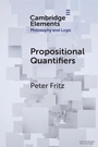 Cover: Propositional Quantifiers - Cambridge University Press