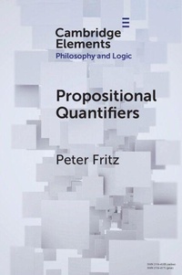Enlarge image Cover: Propositional Quantifiers - Cambridge University Press