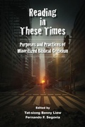 Cover: Reading in These Times - Society of Biblical Literature