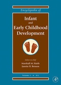 Cover: Encyclopedia of Infant and Early Childhood Development - Academic Press