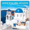 Cover: Greek Islands - Griechische Inseln 2025 - 16-Monatskalender - Avonside Publishing Ltd