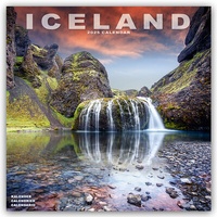Abbildung von: Iceland - Island 2025 - 16-Monatskalender - Avonside Publishing Ltd