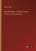 Cover: English Rambles. And Other Fugitive Pieces, in Prose and Verse - Outlook Verlag