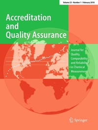 Abbildung von: Accreditation and Quality Assurance - Springer