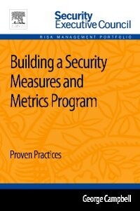 Enlarge image Cover: Building a Security Measures and Metrics Program - Elsevier