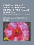 Cover: Poems, on Various Subjects, Religious, Moral, Sentimental and Humorous - Rarebooksclub.com