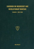 Cover: Casebook on Insurgency and Revolutionary Warfare Volume II - Conflict Research Group