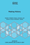 Cover: Making History - Brown Judaic Studies