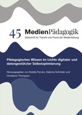 Cover: P&auml;dagogisches Wissen im Lichte digitaler und datengest&uuml;tzter Selbstoptimierung - OAPublishing Collective